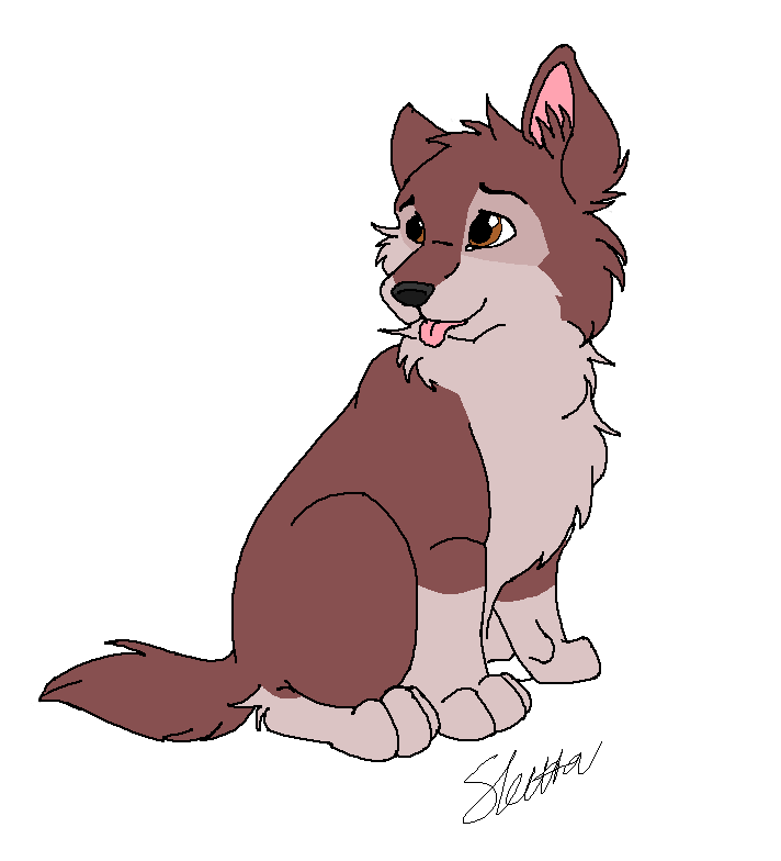 AreyxDusty fan pup