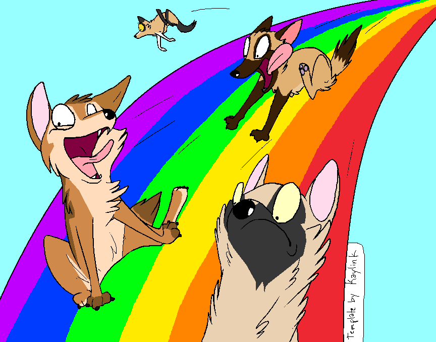 Sliding Down the Rainbow