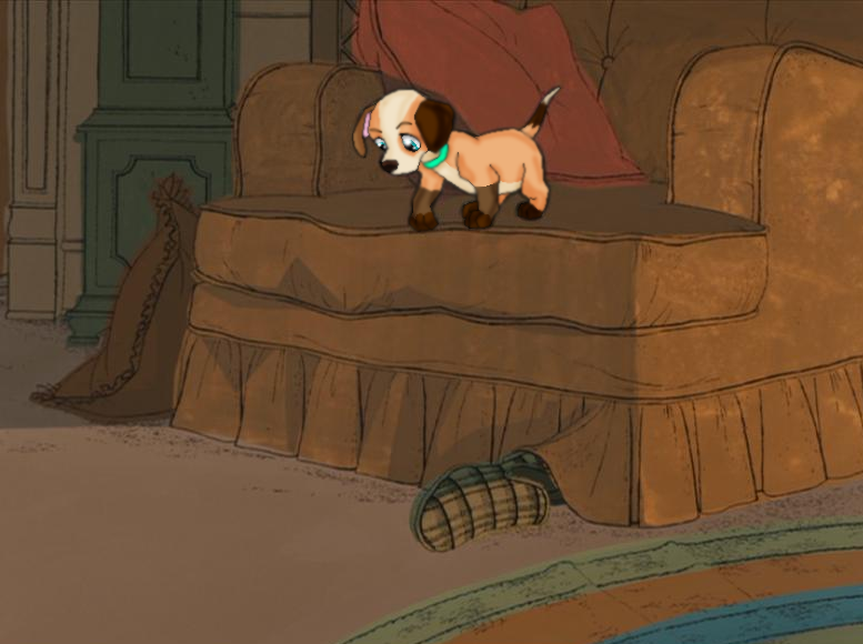 Don't let the puppy fall