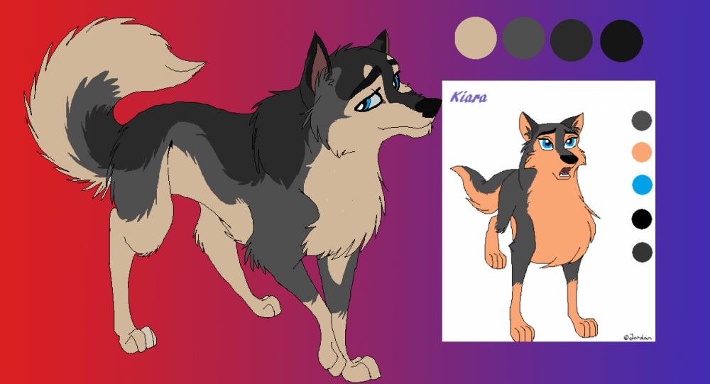 Kiara Redesign- Request from Wolflover. 