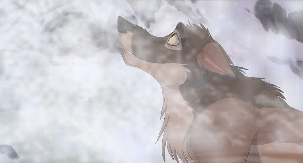 Your move, wolf dog. 