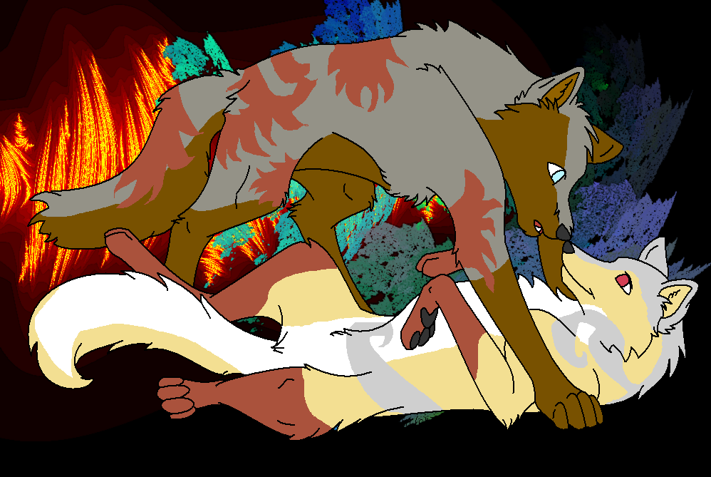 When fire meets ice