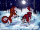 Walkin' in  a winter wonderland