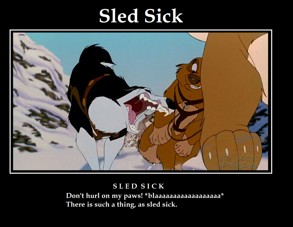 Sled sick