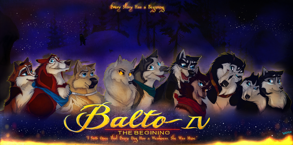 Mock Balto IV poster. 
