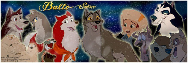 Balto source Christmas bannder by Alphawolfjenna
