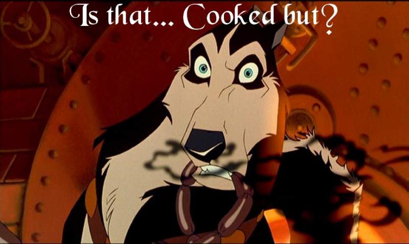 COOKED BUT