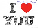 I love you!