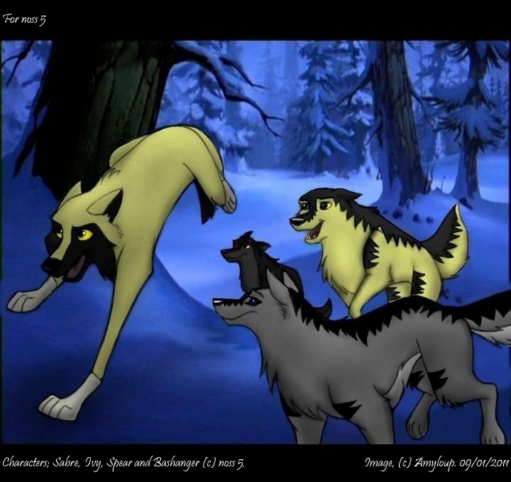 Sabre, Ivy, Spear and Bashanger.