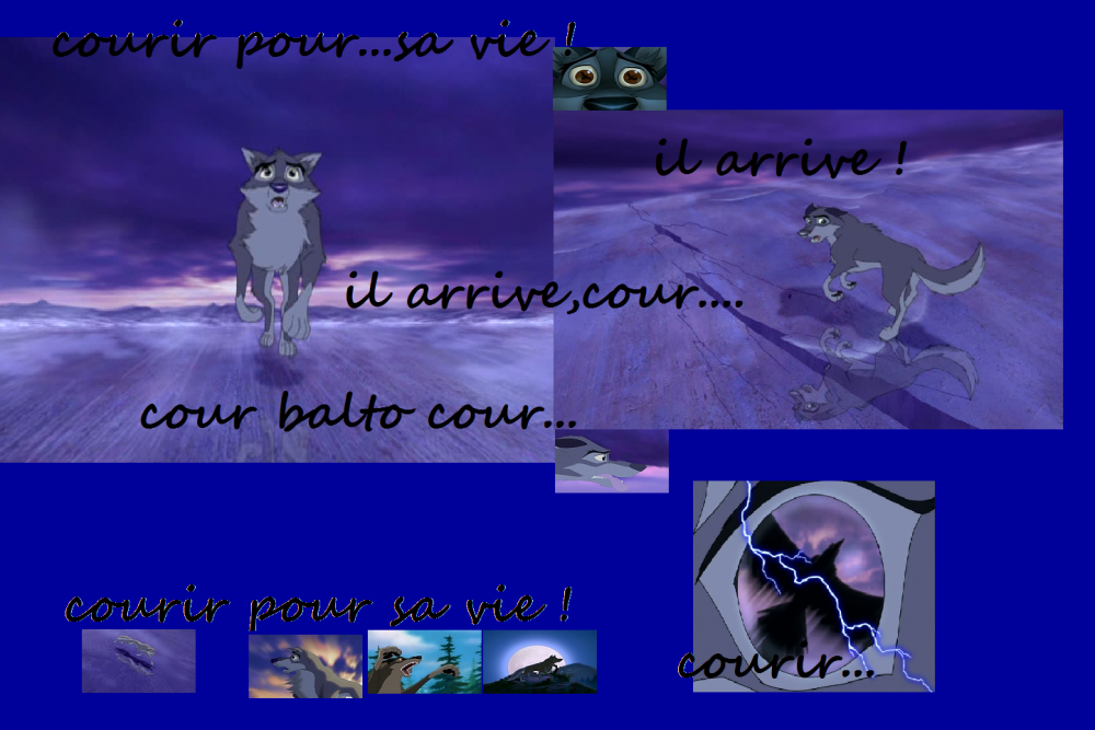 courir pour sa vie !