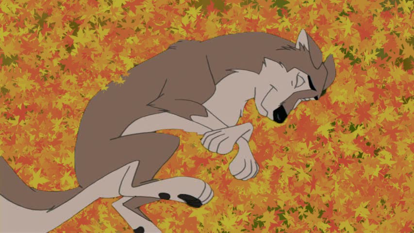Rolled in the leaves