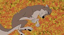 Rolled in the leaves
