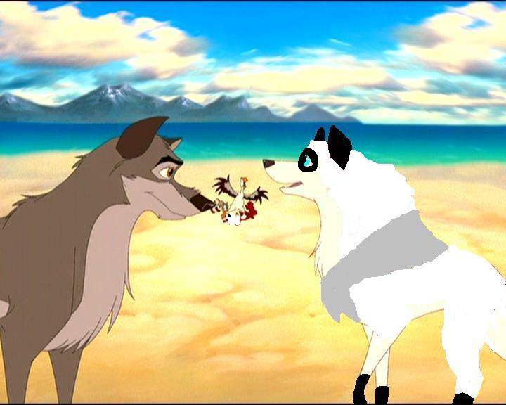 Ayame meets Balto