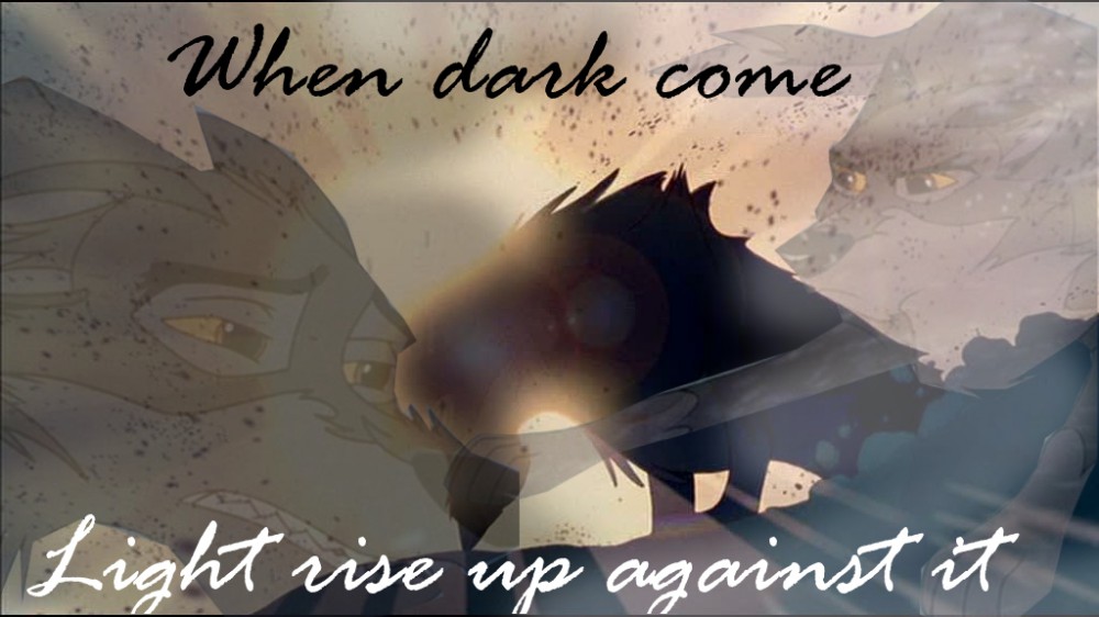 Dark against Light