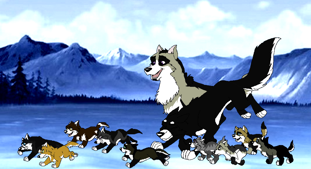 A really big happy family