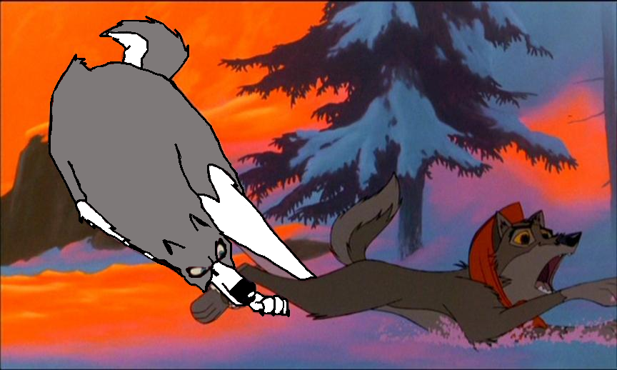 Denin and Balto's fight