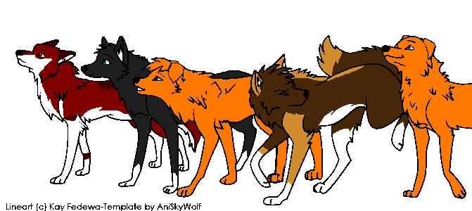 Group Lineart Redo