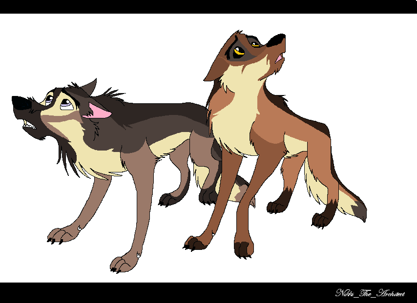 Half brothers Misaki and Leon
