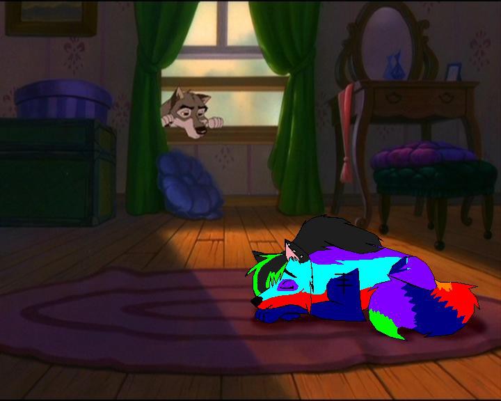 Toki MM getting visited by Balto
