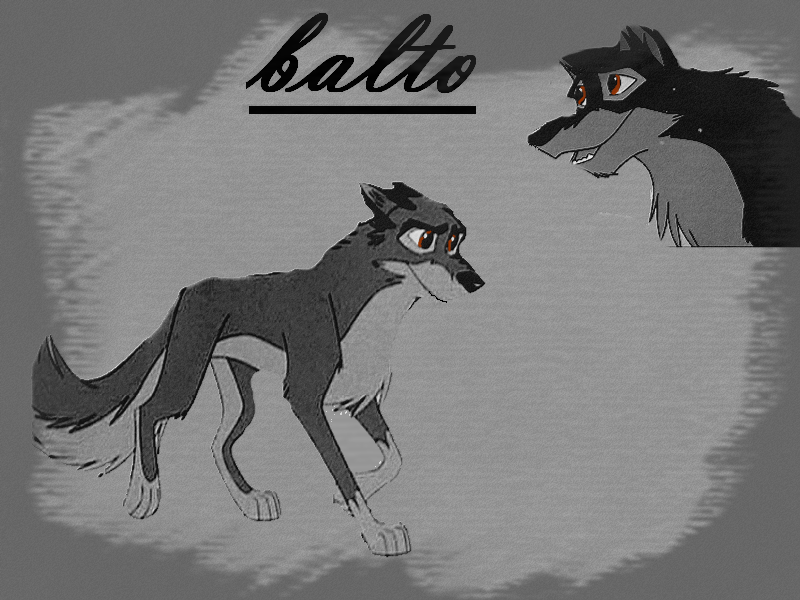 balto image noire et blanche