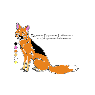 Mya ref sheet *new charrie*