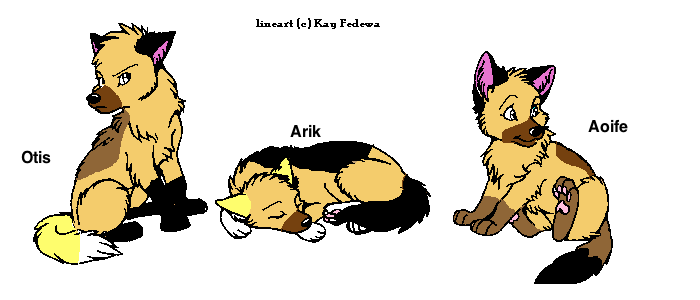 Anka and Ikni Puppies!  My Part