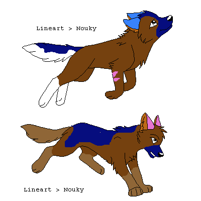 Buck and Carly's Puppehs ^^ My Part