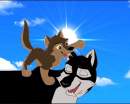 Sky and father