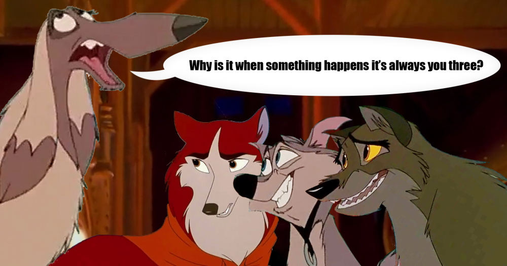 You three?