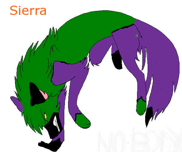 Sierra render/colored lineart pic