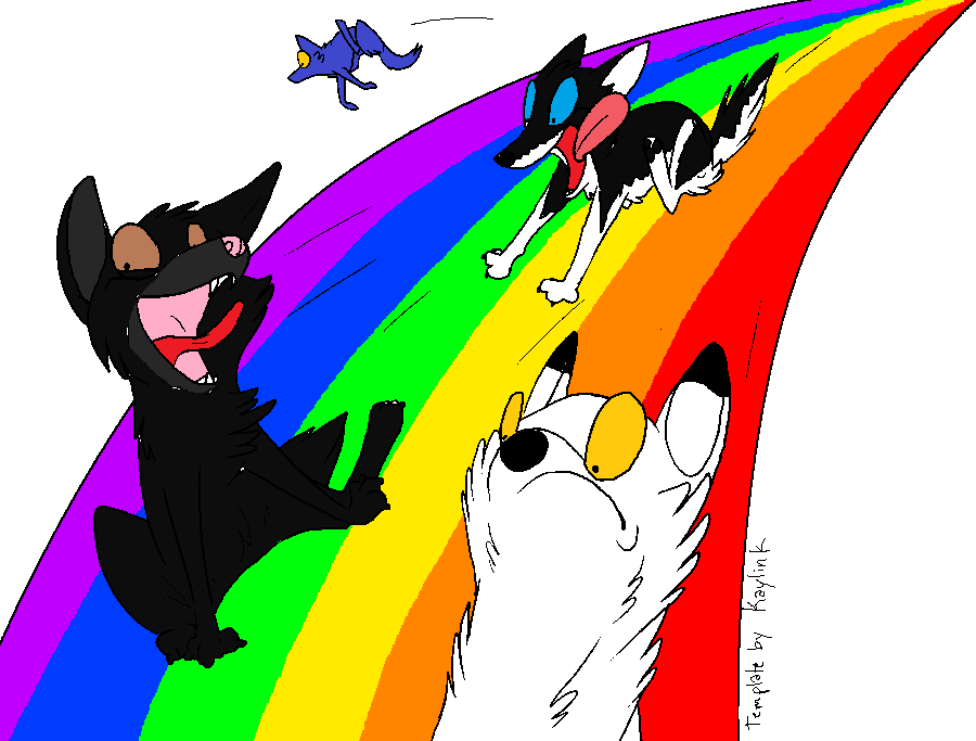 Taste the dang rainbow.