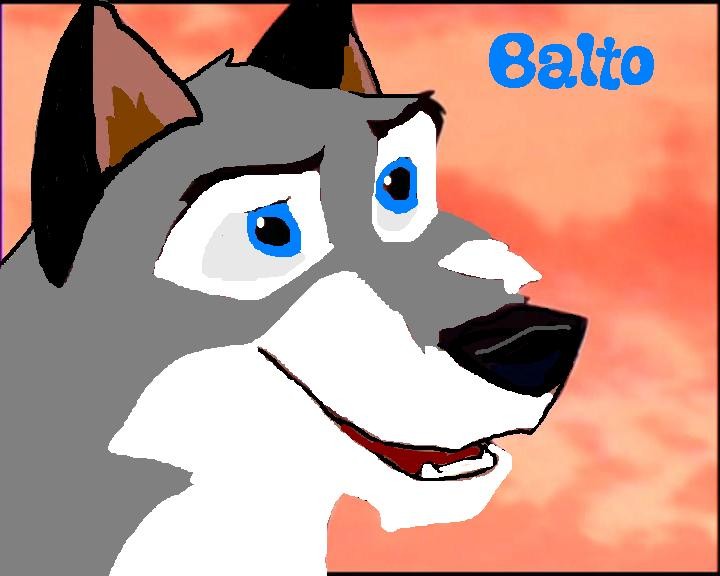 My Siberian husky Balto