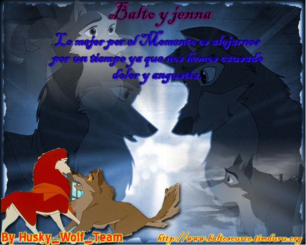 Balto and jenna Love it