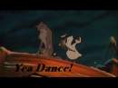 Boris dancing with Balto. o_0