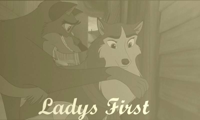 Ladies first