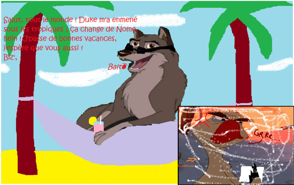 Ecrivez à vos amis !