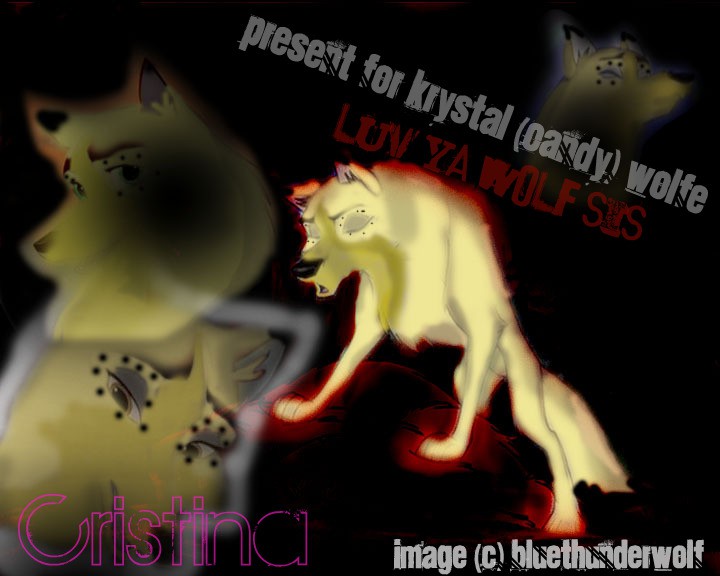 Giftie For My Wolf Sis!