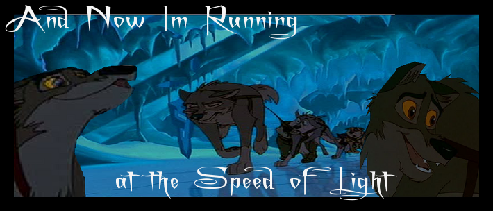 And Now I'm Running. . . At the Speed of Light