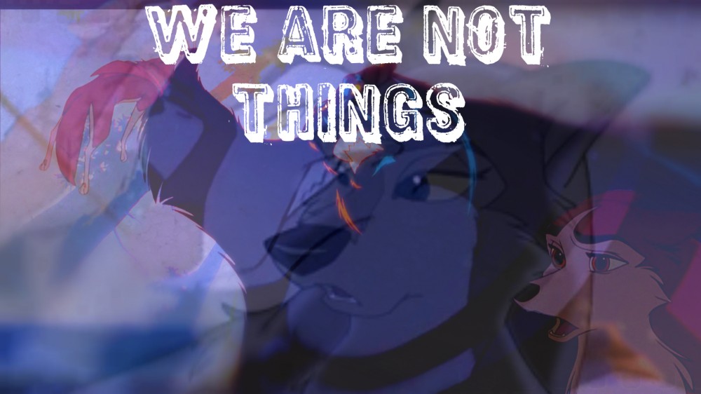 We are not things