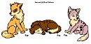 Kaltag,Nikki and Star as puppiesX3
