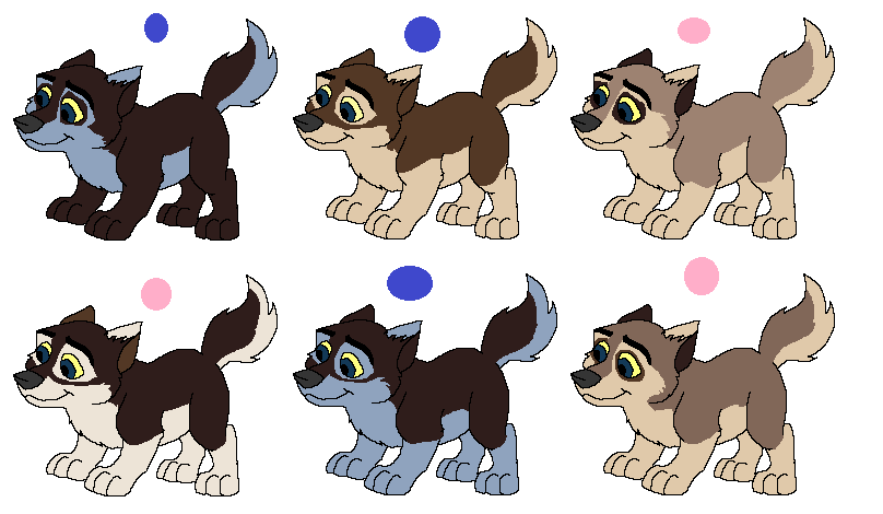 AleuXNiju puppies