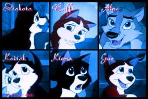 Pups (blue names)