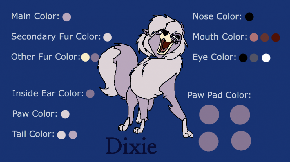 Dixie ref sheet