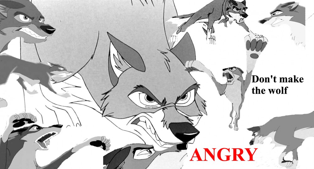 Don't make the wolf angry