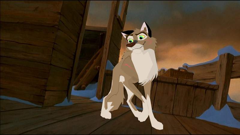 Raider on balto's boat