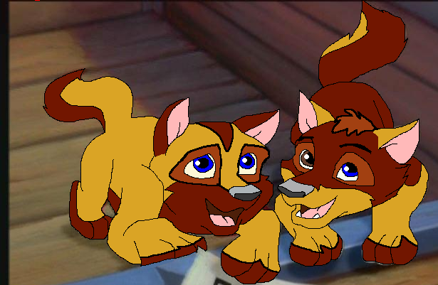 Sonny and Blaze for a contest.