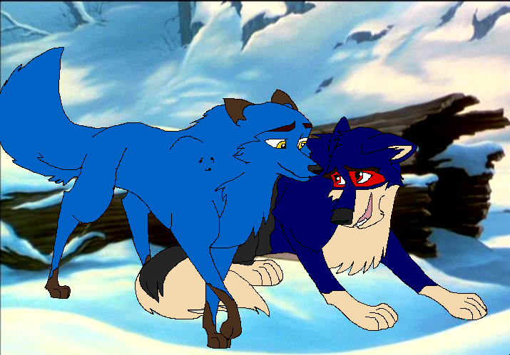 Diamond and his new friend Aurora.