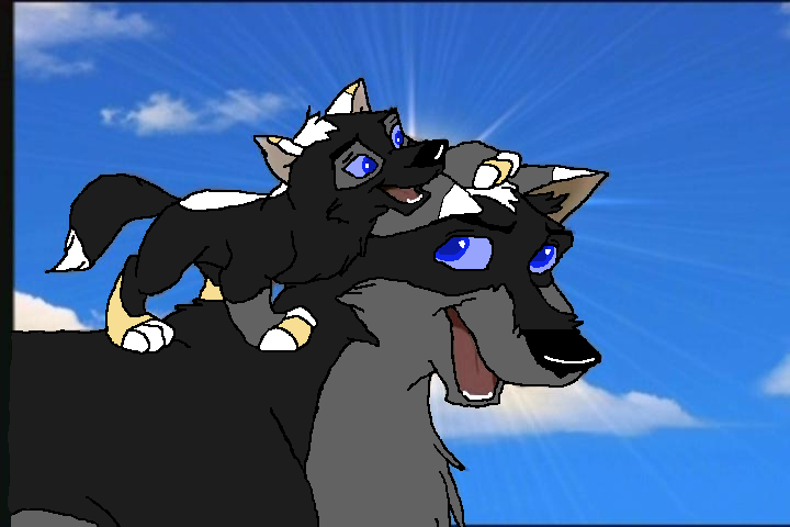 Phantom and his daughter Echo