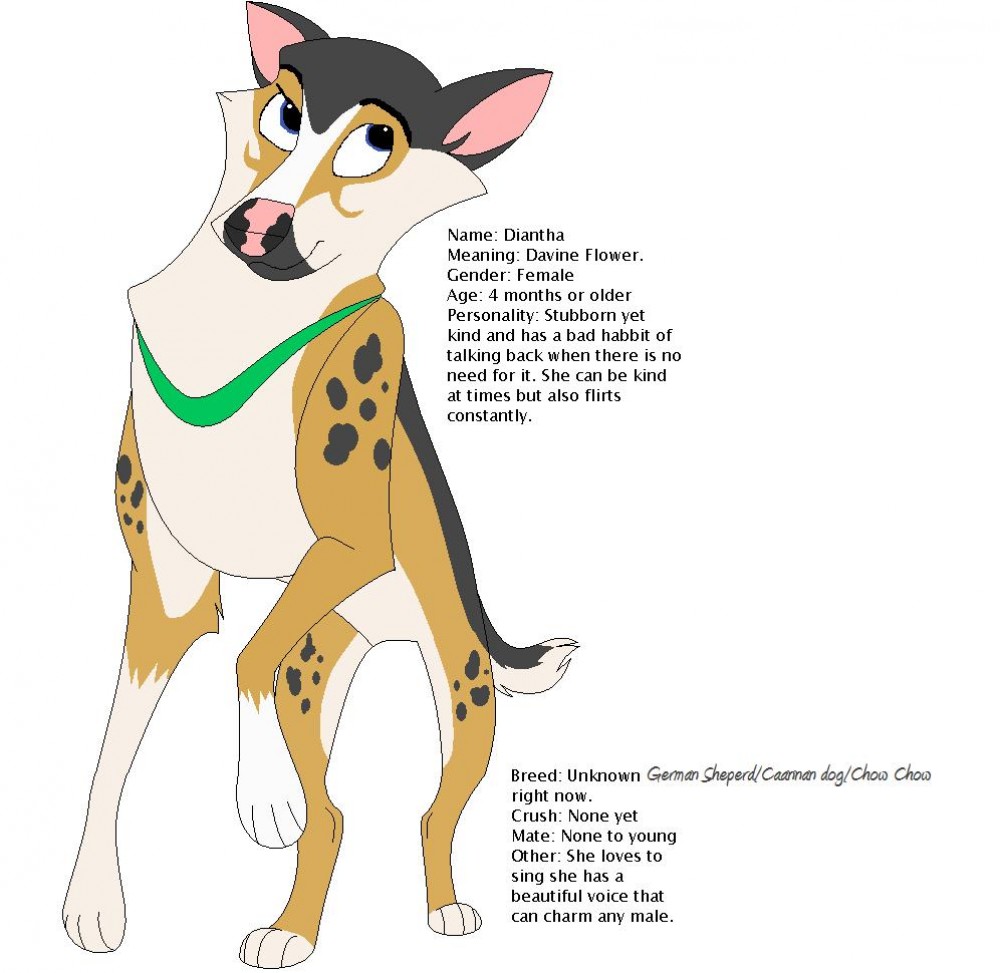 This is my newest charater Diantha