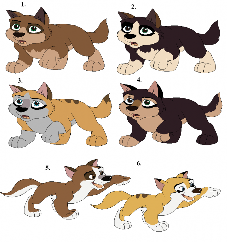 Gunner and Saomik fan pups